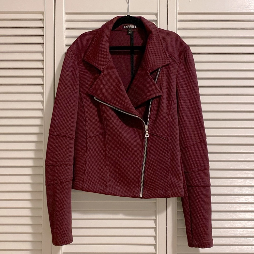 Express Moto Jacket, Size Small